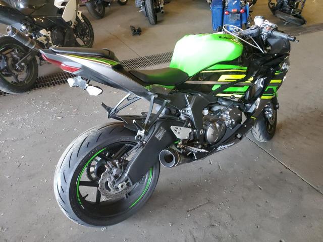 JKBZXJG15KA001686 - 2019 KAWASAKI ZX636 K GREEN photo 4