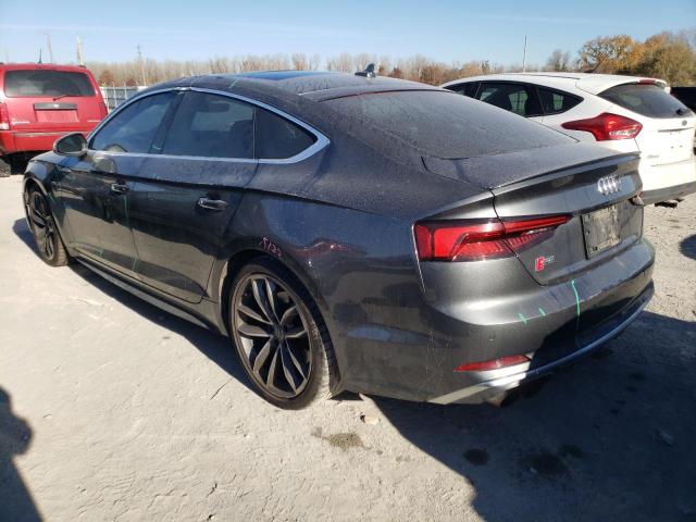 WAUC4CF58JA087466 - 2018 AUDI S5 PRESTIGE GRAY photo 2