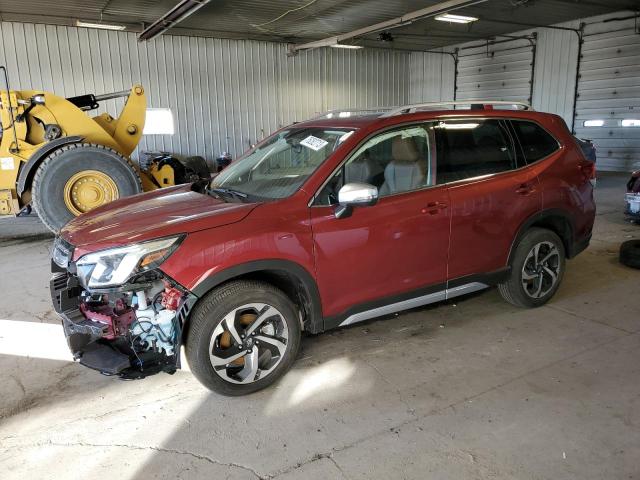 JF2SKARC6PH510629 - 2023 SUBARU FORESTER TOURING 红色 照片 1