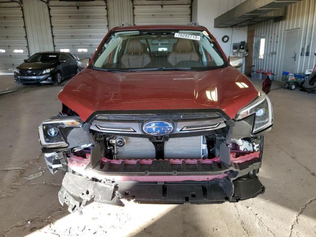 JF2SKARC6PH510629 - 2023 SUBARU FORESTER TOURING 红色 照片 5