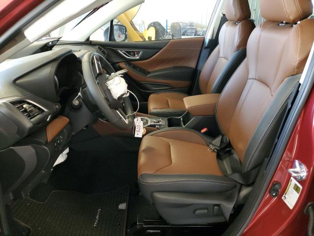 JF2SKARC6PH510629 - 2023 SUBARU FORESTER TOURING 红色 照片 7