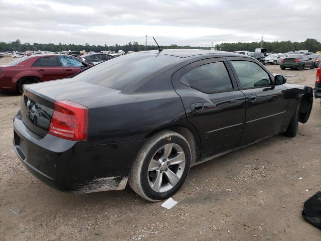 2B3KA43R48H269747 - 2008 DODGE CHARGER BLACK photo 3