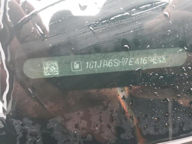 1G1JA6SH7E4169688 - 2014 CHEVROLET SONIC LS 白色 照片 12