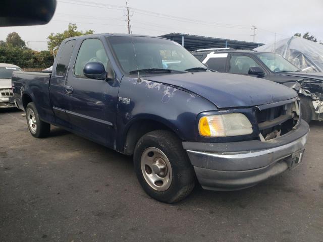 1FTRX17213NA22015 - 2003 FORD F150 BLUE photo 4