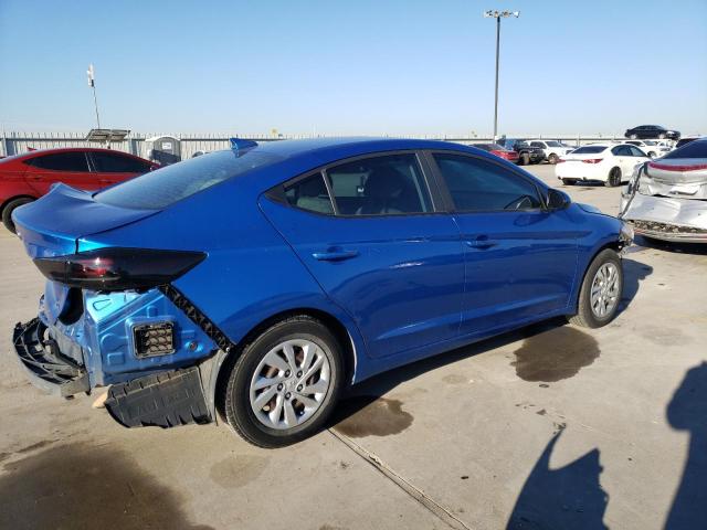 KMHD74LF0HU136908 - 2017 HYUNDAI ELANTRA SE BLUE photo 3