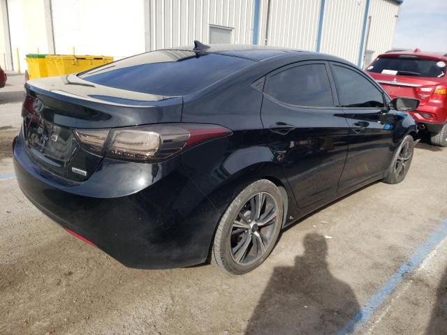 5NPDH4AE2DH281335 - 2013 HYUNDAI ELANTRA GLS BLACK photo 3