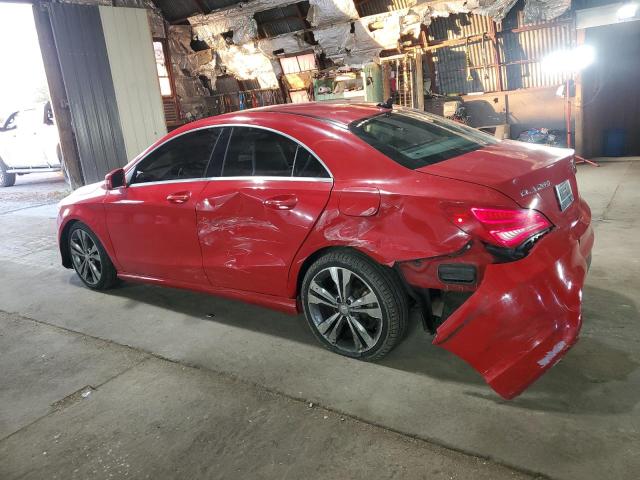 WDDSJ4EB3EN133892 - 2014 MERCEDES-BENZ CLA 250 RED photo 2