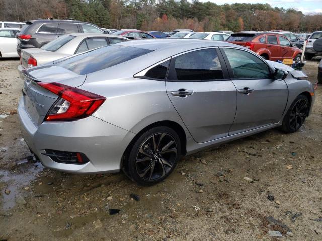 2HGFC2F88MH521464 - 2021 HONDA CIVIC SPORT SILVER photo 3