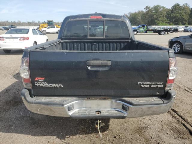 5TEJU4GNXAZ671677 - 2010 TOYOTA TACOMA DOUBLE CAB PRERUNNER BLACK photo 6