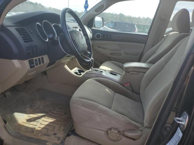 5TEJU4GNXAZ671677 - 2010 TOYOTA TACOMA DOUBLE CAB PRERUNNER BLACK photo 7