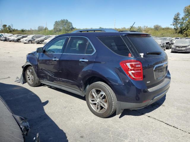 2GNALDEK4G1169313 - 2016 CHEVROLET EQUINOX LTZ BLUE photo 2