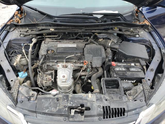 1HGCR2F80DA015109 - 2013 HONDA ACCORD EXL BLUE photo 11