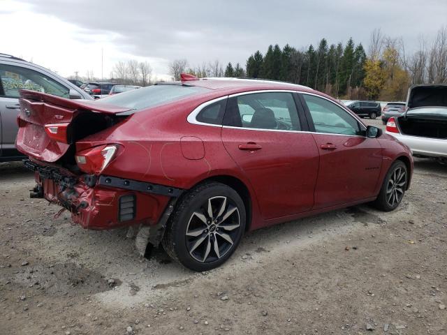 1G1ZG5ST6MF057810 - 2021 CHEVROLET MALIBU RS RED photo 3