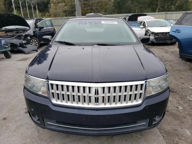 3LNHM28T08R667756 - 2008 LINCOLN MKZ BLUE photo 5