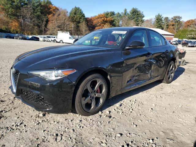 ZARFAEDN1H7550035 - 2017 ALFA ROMEO GIULIA Q4 BLACK photo 1