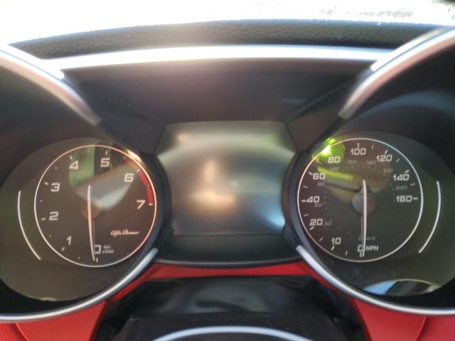 ZARFAEDN1H7550035 - 2017 ALFA ROMEO GIULIA Q4 BLACK photo 9