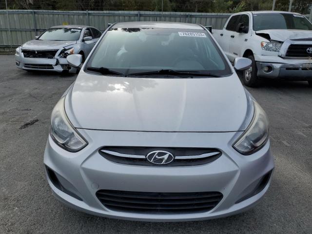 KMHCT4AE9GU082802 - 2016 HYUNDAI ACCENT SE SILVER photo 5