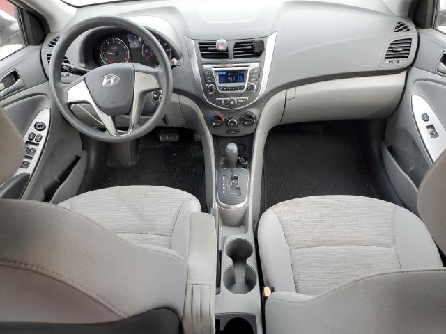 KMHCT4AE9GU082802 - 2016 HYUNDAI ACCENT SE SILVER photo 8