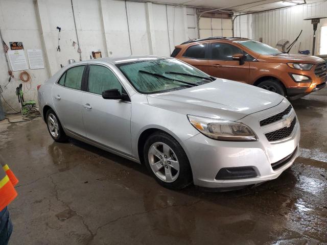 1G11B5SAXDF133975 - 2013 CHEVROLET MALIBU LS SILVER photo 4