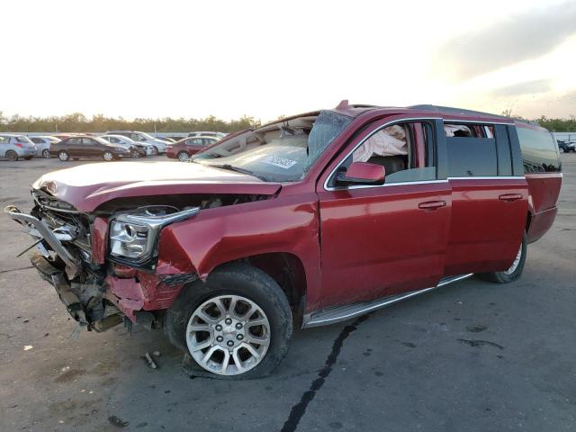 1GKS1HKC4FR526913 - 2015 GMC YUKON XL C1500 SLT BURGUNDY photo 1