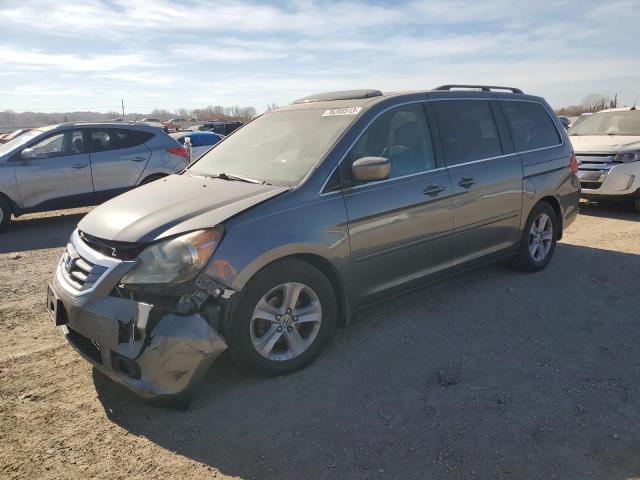 5FNRL3H93AB094753 - 2010 HONDA ODYSSEY TOURING GRAY photo 1