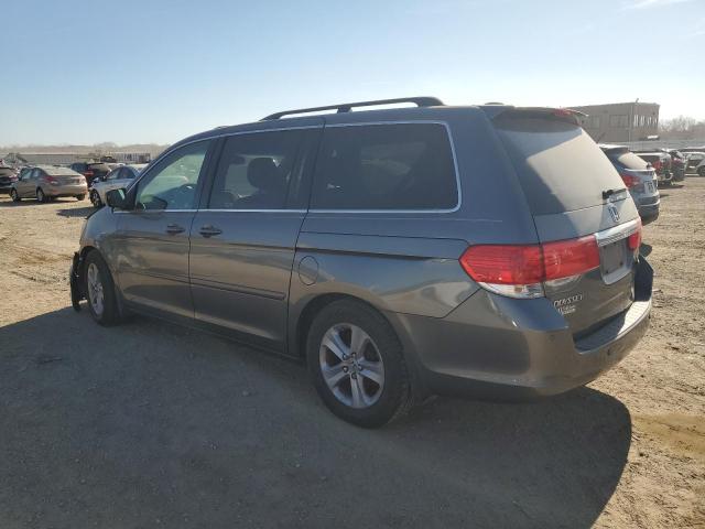 5FNRL3H93AB094753 - 2010 HONDA ODYSSEY TOURING GRAY photo 2