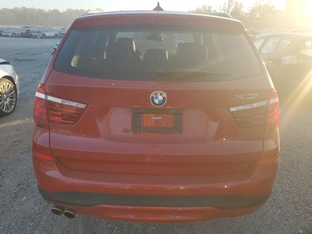 5UXWX9C54H0T07098 - 2017 BMW X3 XDRIVE28I RED photo 6