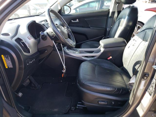 KNDPCCAC6F7790758 - 2015 KIA SPORTAGE EX SILVER photo 7