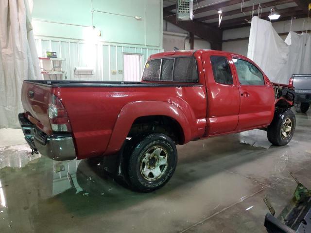 5TFUX4EN1CX010086 - 2012 TOYOTA TACOMA ACCESS CAB წითელი ფოტო 3