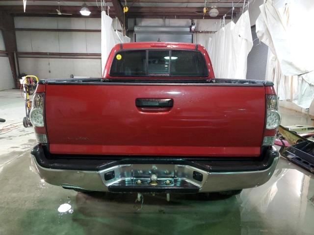 5TFUX4EN1CX010086 - 2012 TOYOTA TACOMA ACCESS CAB წითელი ფოტო 6