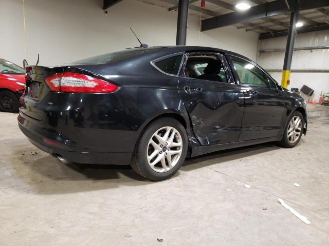 1FA6P0H71F5125615 - 2015 FORD FUSION SE BLACK photo 3