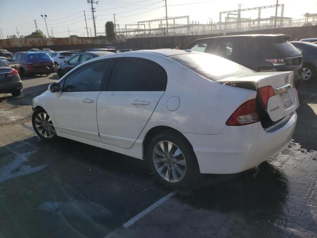 2HGFA1F91BH537639 - 2011 HONDA CIVIC EXL WHITE photo 2