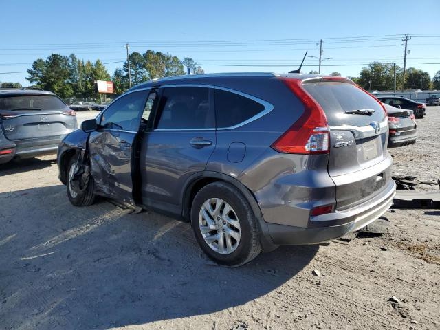 5J6RM3H7XGL020273 - 2016 HONDA CR-V EXL GRAY photo 2