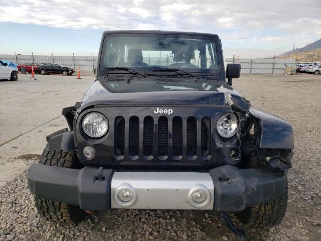 1C4AJWBG4EL161407 - 2014 JEEP WRANGLER SAHARA BLACK photo 5