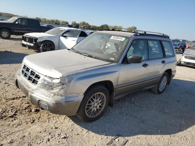 JF1SF6552YH705853 - 2000 SUBARU FORESTER S SILVER photo 1