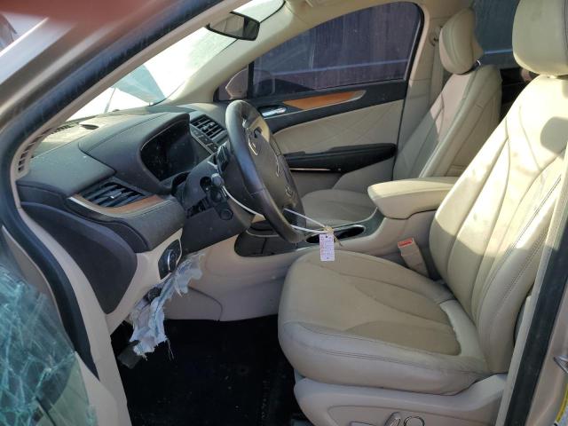 5LMCJ2C93HUL52549 - 2017 LINCOLN MKC SELECT Beżowy zdjęcie 7