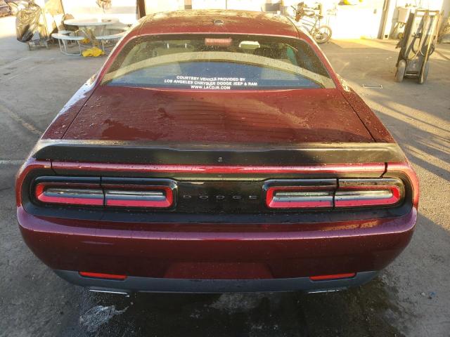 2C3CDZAG8PH594168 - 2023 DODGE CHALLENGER SXT BURGUNDY photo 6