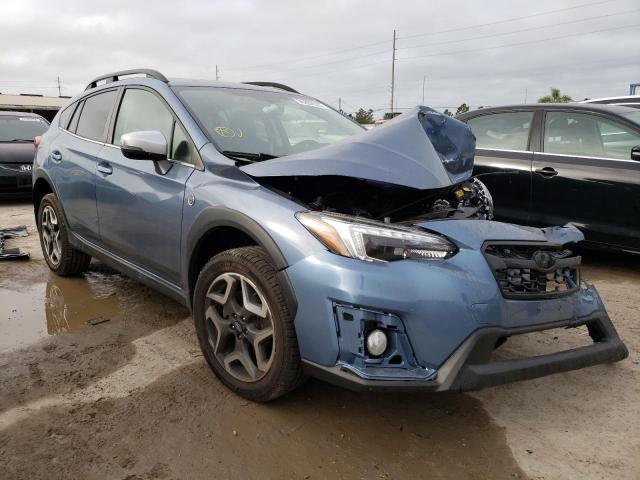 JF2GTAMC3J8287550 - 2018 SUBARU CROSSTREK LIMITED BLUE photo 4