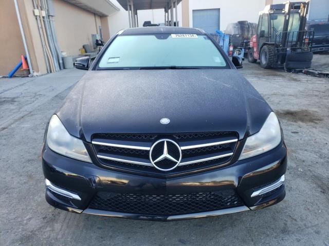 WDDGJ4HB3EG288867 - 2014 MERCEDES-BENZ C 250 BLACK photo 5