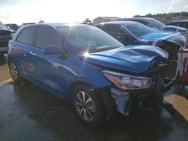 3KPA25AD5PE538983 - 2023 KIA RIO S BLUE photo 4