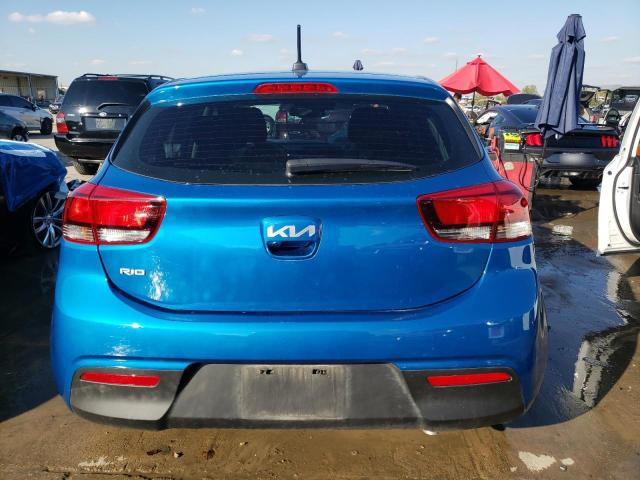 3KPA25AD5PE538983 - 2023 KIA RIO S BLUE photo 6