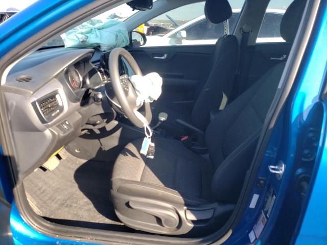 3KPA25AD5PE538983 - 2023 KIA RIO S BLUE photo 7