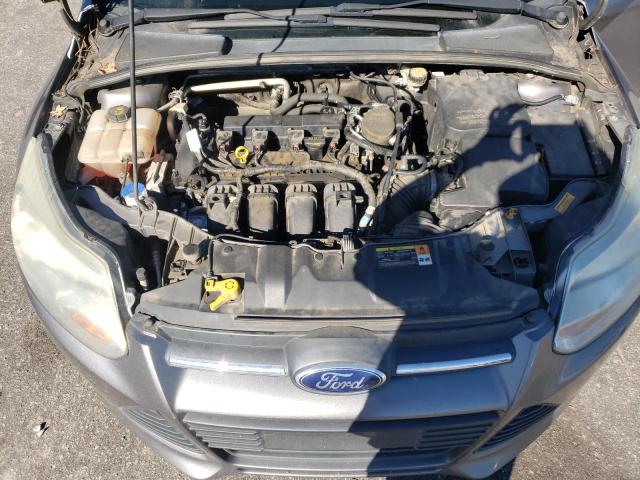 1FADP3F2XEL172507 - 2014 FORD FOCUS SE GRAY photo 11