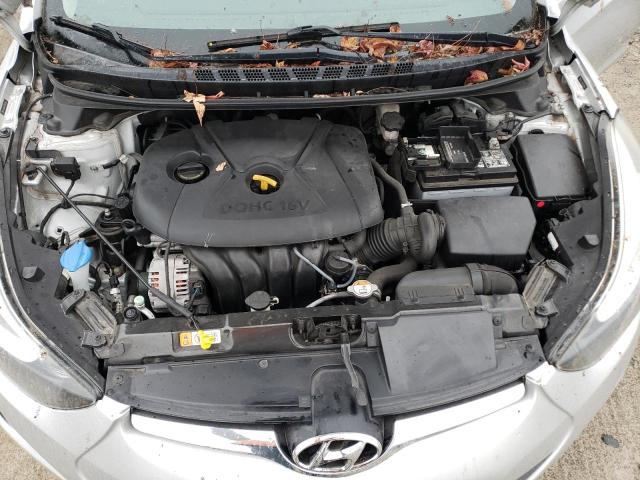 5NPDH4AE6GH763956 - 2016 HYUNDAI ELANTRA SE SILVER photo 11