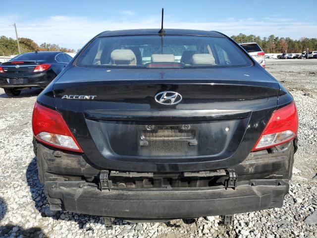 KMHCT4AE4FU936013 - 2015 HYUNDAI ACCENT GLS BLACK photo 6