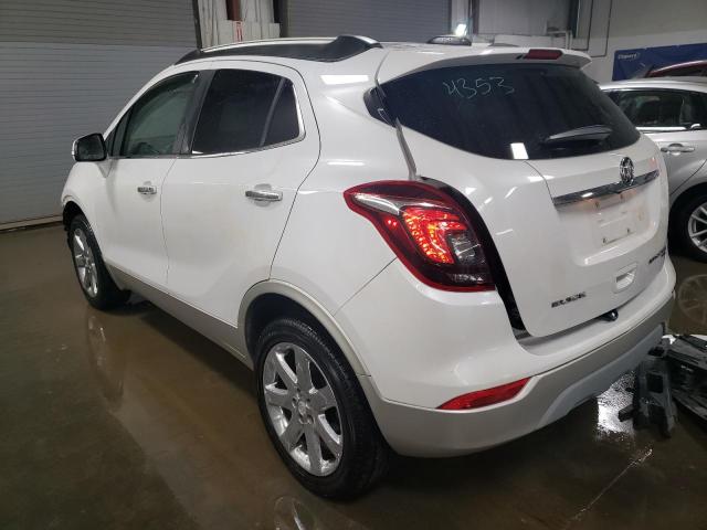 KL4CJGSB2HB106767 - 2017 BUICK ENCORE ESSENCE WHITE photo 2