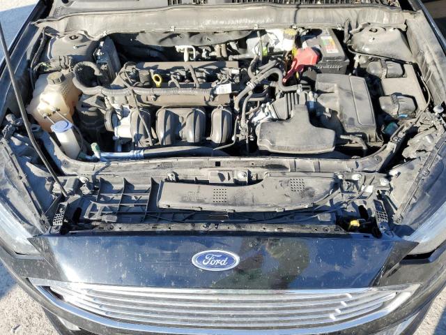 3FA6P0G70HR404913 - 2017 FORD FUSION S BLACK photo 11