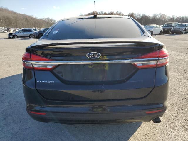 3FA6P0G70HR404913 - 2017 FORD FUSION S BLACK photo 6