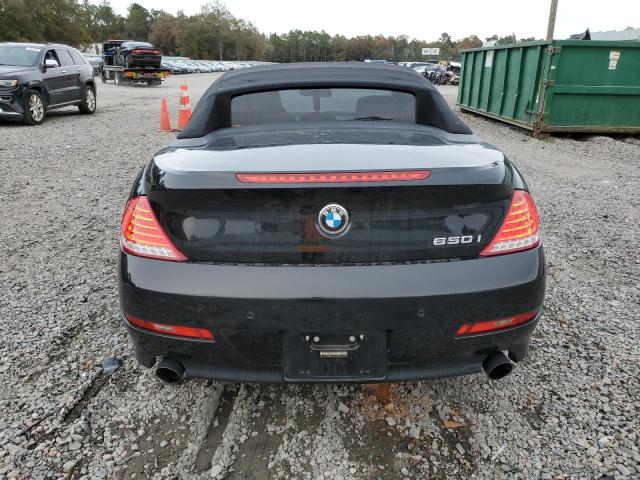 WBAEB5C50AC224595 - 2010 BMW 650 I BLACK photo 6