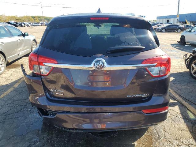 LRBFX2SAXJD082660 - 2018 BUICK ENVISION ESSENCE PURPLE photo 6